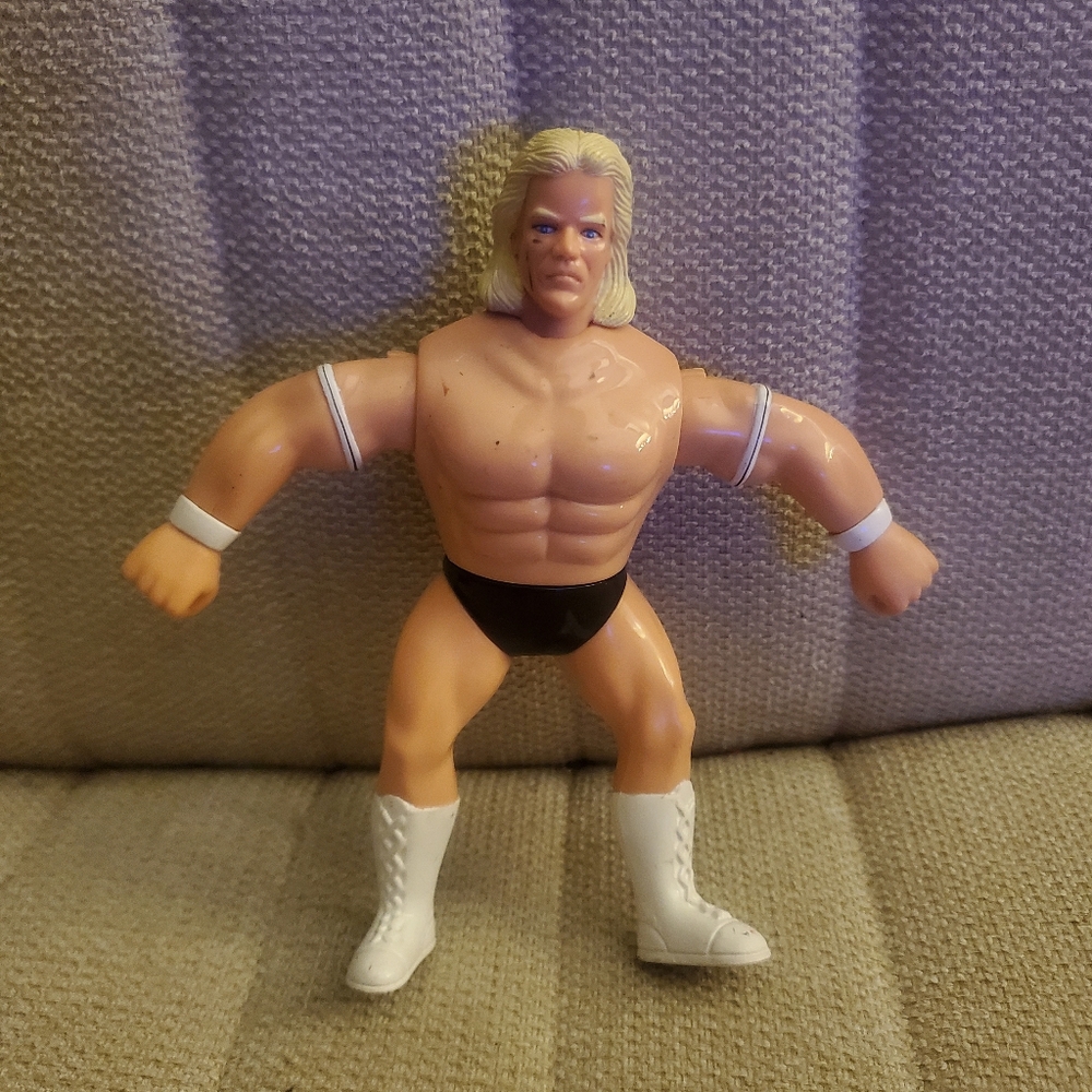 1998 WCW NWO Lex Luger Action Figure Vintage 6" Toymakers